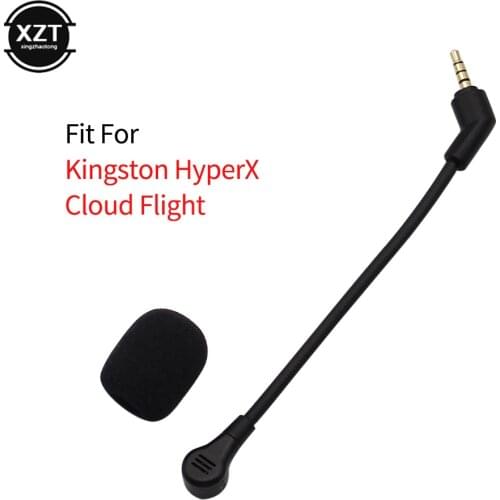 Gaming Headphone 4 Pole 3.5mm Microphone for Kingston HYPERX Cloud Flight Mini Mic Wireless Headsets Accessories
