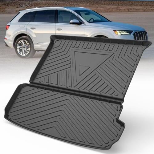 TPE Trunk Mat For Audi A3 Sedan/A5 /Q5/Q3/S4/Q8/Q7 2017 2018 2019 2020 Custom Rubber 3D Cargo Liner Accessories