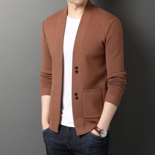 Luyaoskyen Men's Knitted Cardigans
