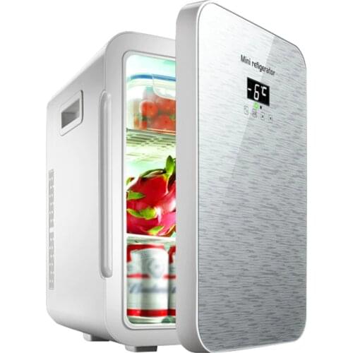 Small Car Refrigerator 22L High Capacity Hot and Cold Freezer Car and Home Dual-use Reinforced Aluminum Alloy Liner Refrigerator