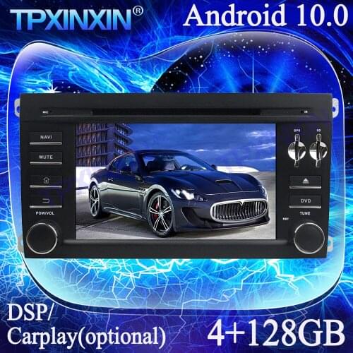 DSP Carplay 4G+128G Android 10.0 PX6 For Porsche Cayenne 2006-2010 Multimedia Player Tape Recorder GPS Navi Auto Radio Head Unit