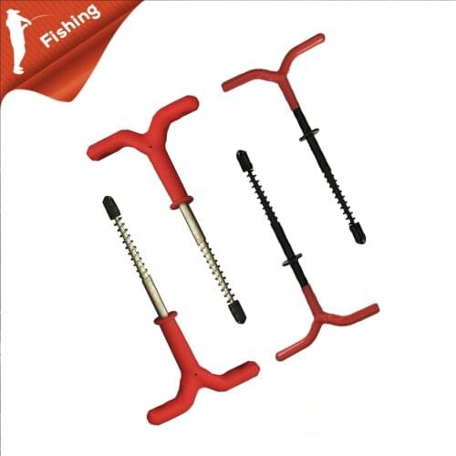 Screw fixed nail ice drill tent nail screw drill head fishing rod frame outdoor fishing tools in winter