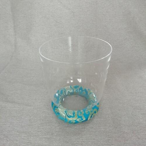 Note 3th Octave Quartz Crystal Singing Bowl With Clear Light Customizable Colorful Note C/D/E/F/G/A/B/A