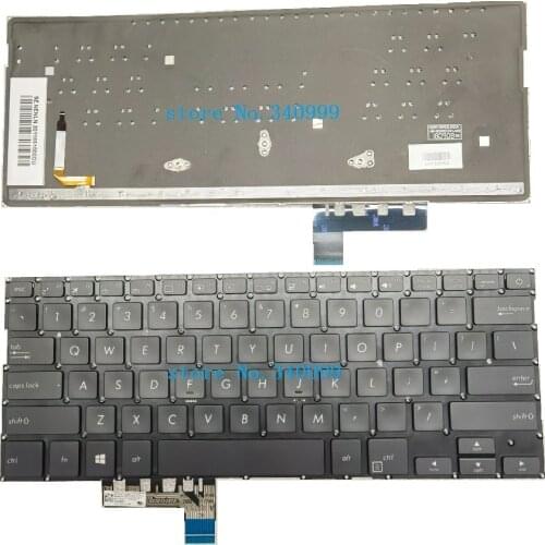 New For Asus ZenBook UX331FA UX331FAL UX331FN UX331UA UX331UN Keyboard US Backlit