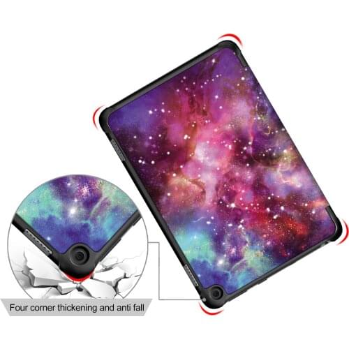 New Slim Case for Amazon 8.0 Inches Kindle Fire HD 8 2020 PU Leather Magnetic Cover Funda for Kindle Fire HD 8 Plus 2020 Case