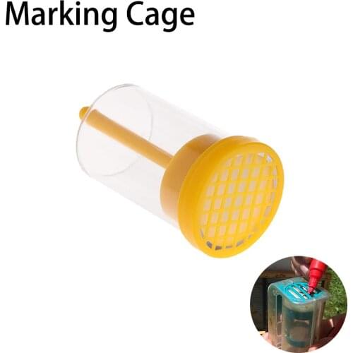Bee Queen Marking Catcher One Handed Marker Bottle Plunger Plush Tool Beekeeper Tool Garden Beekeeper Queen Bee Catcher Suppiler