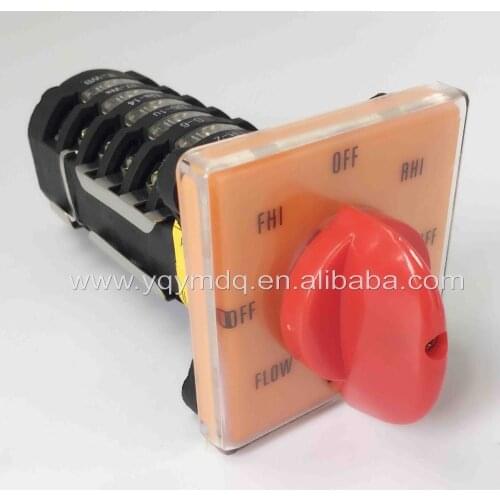 Rotary switch 6 poles T-16EXF64D 8 Position milling machine switch forward-reverse shift changeover universal conversion switch