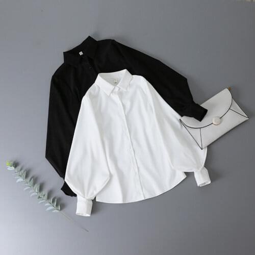 QWEEK Black And White Blouses China