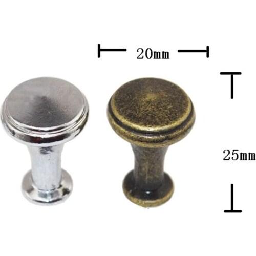 Modern Furniture Handle Single Hole Knobs and Handles Door Handle Cupboard Drawer Kitchen Pull Knob Hardware,20*25mm,1PC