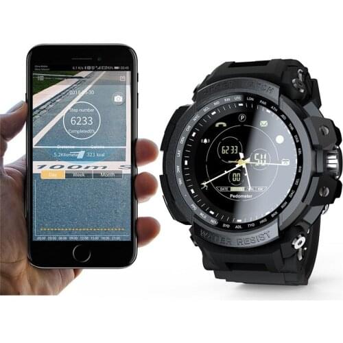 LOKMAT Smart Watch Wristband Bracelet Sports Bluetooth Watch Clock Backlight Watches Waterproof IP68 Smart Watch