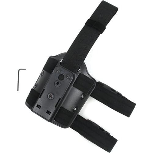 Airsoft Tactical Drop Leg Thigh Holster Platform Pouch Pistol Holster for SFL
