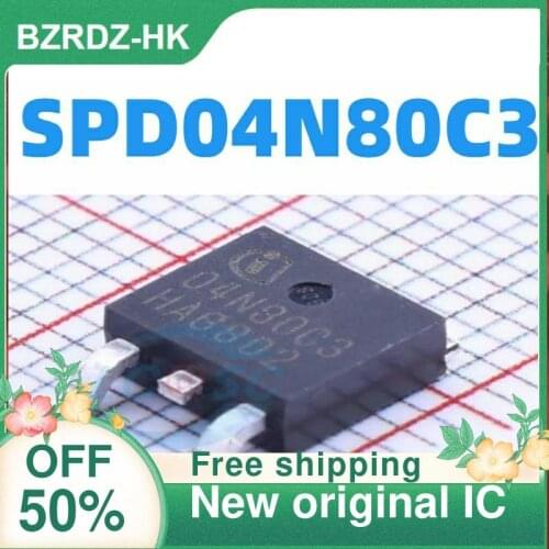 2-10PCS/lot SPD04N80C3 TO-252 New original IC