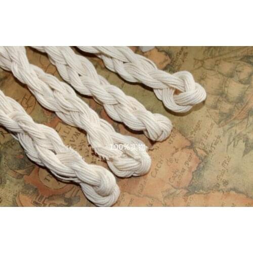 1.5mm x200m cotton rope twisted white strong package string sewing bookbinding handmade shoes free shipping