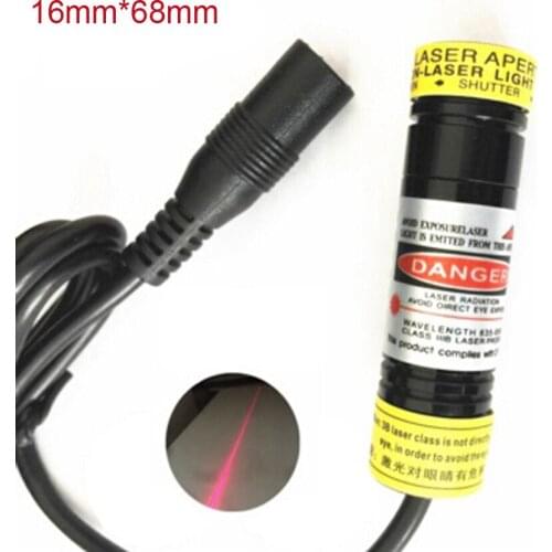 100mw 650nm Infrared Laser Module Diode Cross Positioning Light Marking Machine