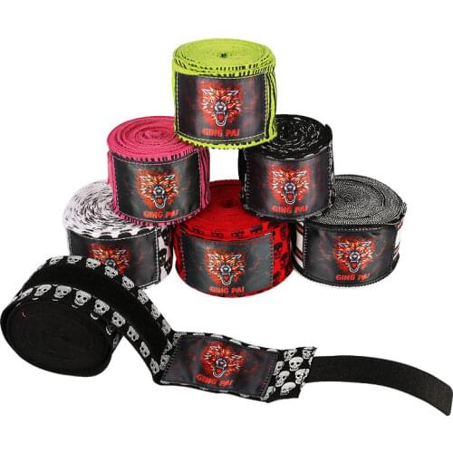 Colorful 5m/3m 2PCS Boxing Handwraps Bandage Punching Hand Wraps MuayThai MMA Boxing Training Gloves Wrist Protect Fist Punch