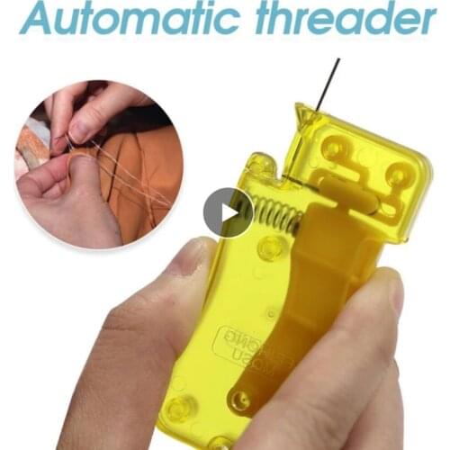 Automatic Needle Threader Sewing Needle Device Hand Machine DIY Tool Sewing Needles Parts For Household Crafts Accessories