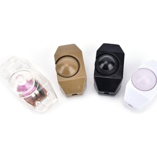 Lamp Dimmer Cord Switch Plug In Table Floor Light Dimming On Off Dimmer Switch 1A60w Black/white/transparent/bronzed