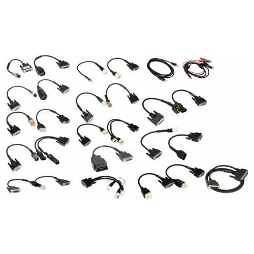 A Set Cables for honda yamaha suzuki Kymco kawasaki etc motorcycle cables working at MST100P MST500 MST3000 motor scanner
