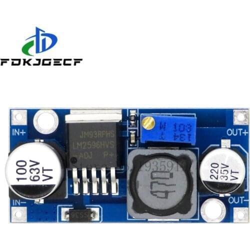 LM2596HVS LM2596 HV LM2596HV DC-DC Adjustable Step Down Buck Converter Power Module 4.5-50V To 3-35V Urrent limiting