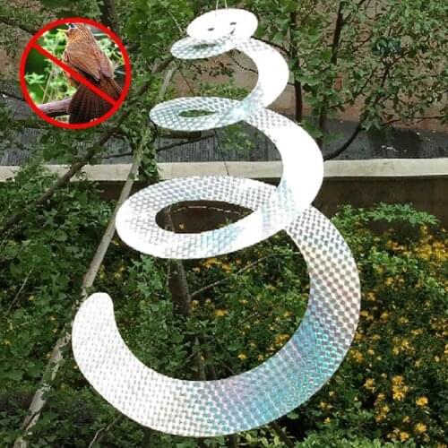 Flashing Anti Bird Tape Bird Repellent Scare Tape Repeller Deterrent Ribbon Keep Away Pigeons Double-sided Bird Repeller Ribbon