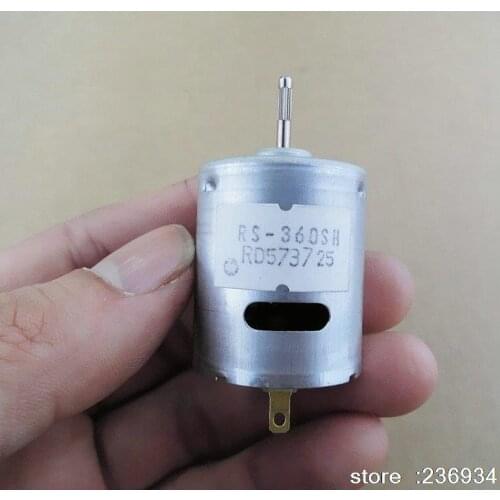 [ New ] Mabuchi 360 motor speed model aircraft motor 6 V 29000R DC motor toy motor