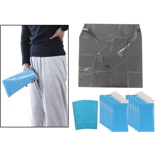 12x Disposable Urine Bags Women Men Wee Camping Pee Bags Toilet Leak-Resistant for Kids Children Outdoor Sports Backpacking