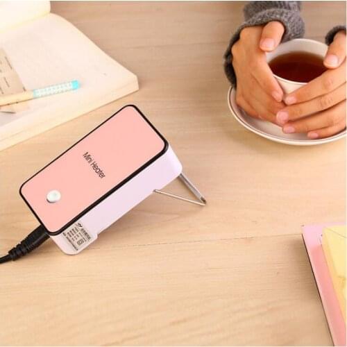 Portable Mini Electric Handy Heater With Mini Plug Radiator Warmer Machine for Hand in Winter Home Office Indoor