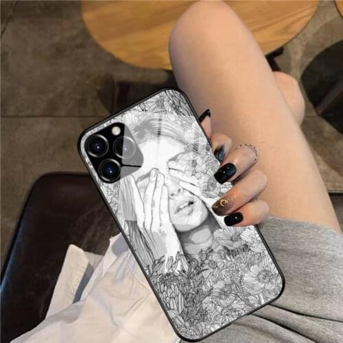 Its Alright Phone Case Glass Phone Case For iphone 12 11 Pro Max XS XR X 8 7 Plus SE2 Case