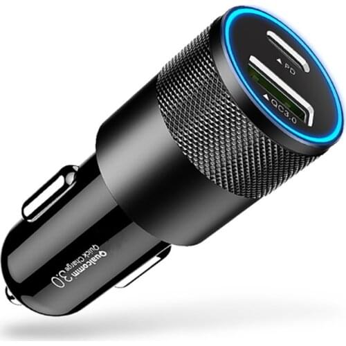 18W 3.1A Car Charger Quick Charge 3.0 Universal Dual USB Fast Charging For iPhone 11 X Samsung Xiaomi Mobile Phone In Car