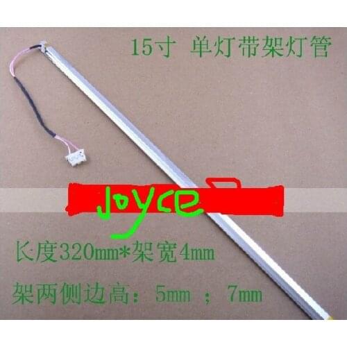 20PCS 15'' inch single lamps CCFL with frame,LCD monitor lamp backlight with housing,CCFL with cover,CCFL:315mm,FRAME:320mmx4mm