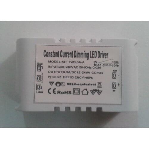4-7*1W/4-6*1W/1-4*2W/1-2*3W LED constant current triac dimmable driver,AC180V-250V/AC95V-140V input