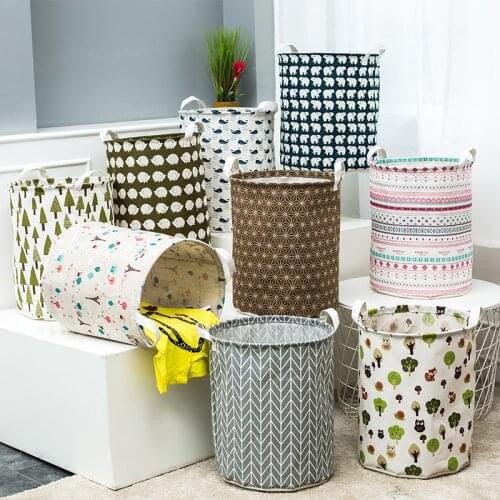 40*50 Laundry Basket Storage Large Basket For Toy Washing Basket Dirty Clothes Sundries Basket Box Foldable