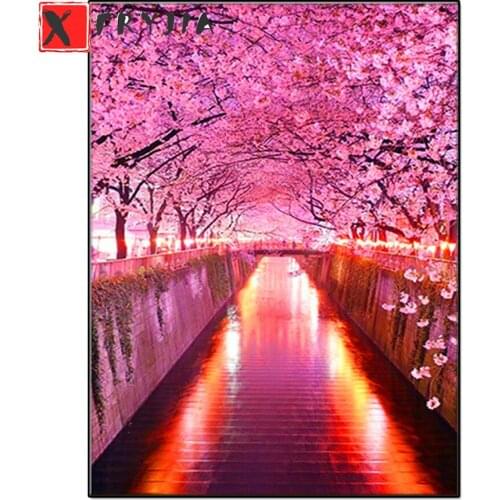 5D Diamond Painting Sunset Love Beach DIY Round Full square Diamond Embroidery mosaic Kit Landscape Home Decoration Crafts