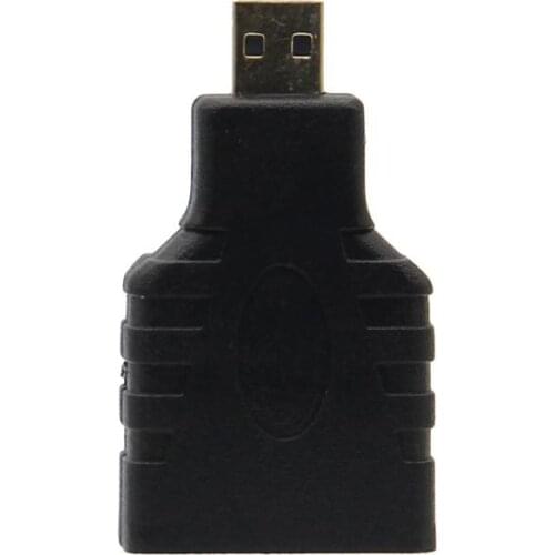 Micro HDMI-compatible Male to Female Adapter/ Converter for Raspberry Pi 4(2pcs/Lot)