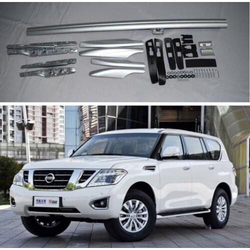 High Quality Aluminum Alloy Car Roof Rack Luggage Rack Crossbar For Nissan Patrol Y62 2017 2018 2019 2020