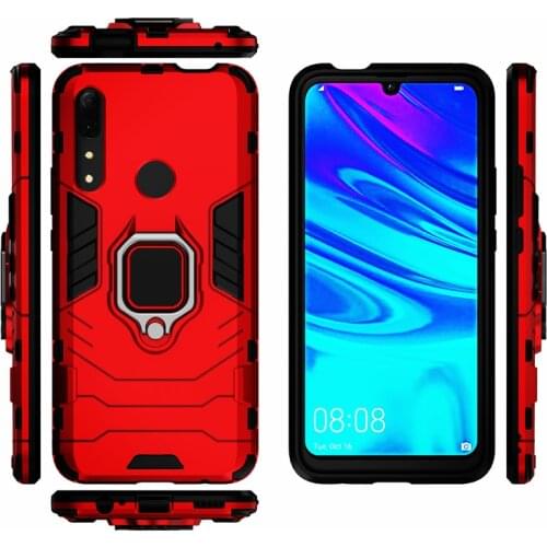 Phone Holder Finger Ring Case For Huawei P Smart Z Magnetic Armor Shockproof Cover on for Huawei Psmart Z STK-LX1 Y9 Prime 2019