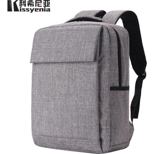 Kissyenia 2021 Preppy School Bag for Teenagers Portable Travel Laptop Backpack Bolsa Masculina A4 Roomy MacBook Rucksack KS1180