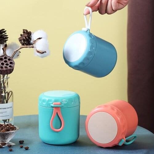 Stainless Steel Food Soup Containers Portable Thermos Lunch Box Vacuum Flasks Thermocup School Office Food Storage Container