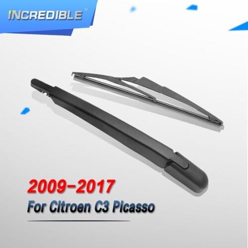 INCREDIBLE Rear Wiper & Arm for Citroen C3 Picasso 2009 2010 2011 2012 2013 2014 2015 2016 2017