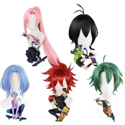 SK8 The Infinity Reki Kyan Langa Hasegawa Cherry blossom Reki Miya Joe Adam Shindo Ainosuke Cosplay Heat Resistant Synthetic Wig