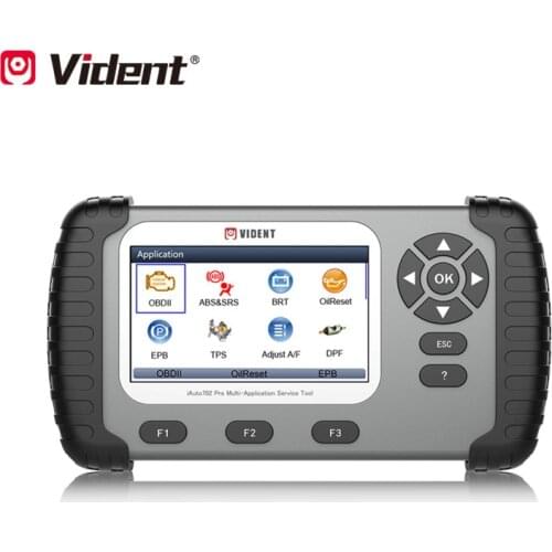 VIDENT iAuto 702 Pro Multi-applicaton Service Tool Support ABS/SRS/EPB/DPF iAuto702 Pro