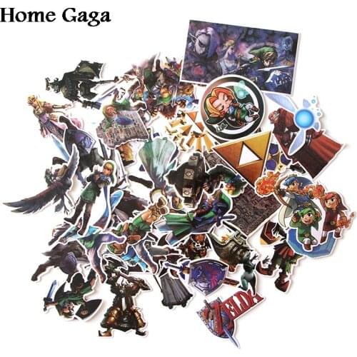Homegaga 44pcs The cartoon Stickers for Laptop Skateboard Motorcycle Home Decoration Styling Vinyl Decals Cool DIY D1189