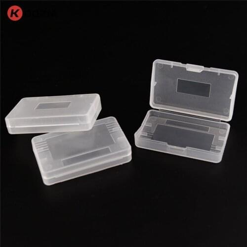 65x40x8mm Hard Clear Game Cartridge Case Plastic Cases Dustproof Cover Card Case Box For NS GBA SP GBP