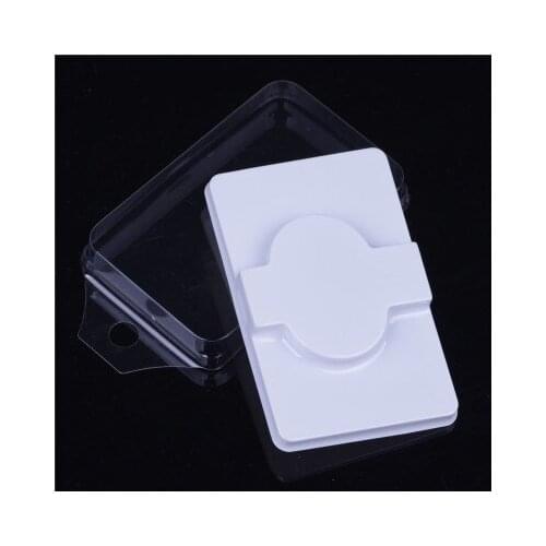 100set plastic eyelash boxes eyelashes storage case eye lash packing box makeup packaging tools accessories clear color