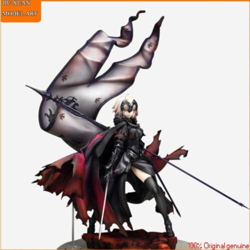100% Original: Anime Fate FGO black Jeanne d Arc 43cm PVC Action Figure Anime Figure Model Toys Figure Collection Doll Gift