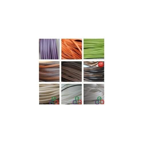 70Meters(500g) Width:8mm Coffee Gradient Flat Synthetic Rattan Weaving Material Plastic Knit Repair Chair Table PE Rattan