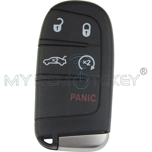 Smart Key Shell Cover 5 Button for Chrysler 300 Dodge Charger Dart 2011 2012 2013 2014 M3N-40821302 Car Key Shell Remtekey
