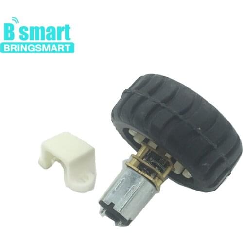 Bringsmart N20 Electromotor 12V DC 3V 6V Gear Motor Kits D Shaft High Torque For CR Car Accessories Tires DIY Mini Model Toys