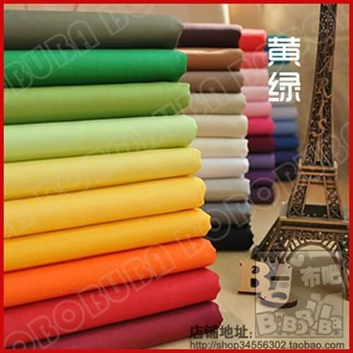 Cotton Fabric The Cloth Patchwork Fabrics By The Meter Fabric For Sewing Felt For Needlework Patchwork Solid Color Cloth Poplin