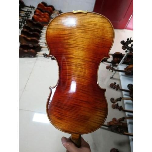 Italy Retro High-grade Handmade Oil Varnish Violin 4/4 Maple Violino 3/4 Antique solid wood acoustic violin case bow rosin